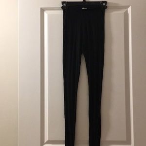 Bordeaux black leggings